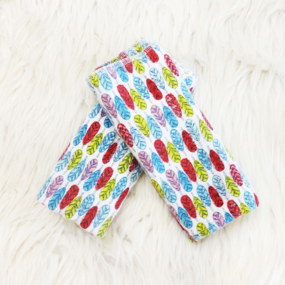 2 Pack Flannel Burp Cloths
